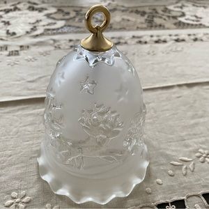 Mikasa Christmas Classics Crystal Bell Sleigh Reindeer